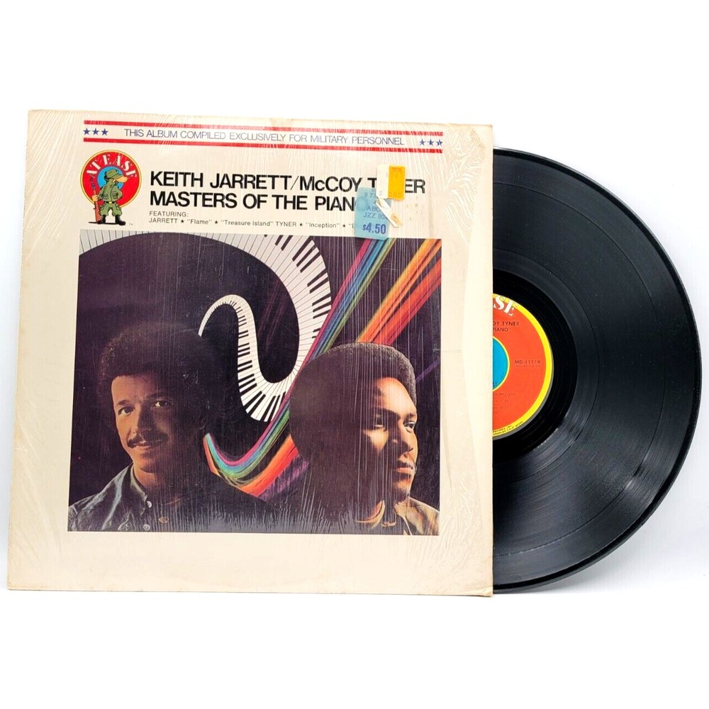 KEITH JARRETT / MCCOY TYNER - MASTERS OF THE PIANO - JAZZ LP *IN SHRINK*